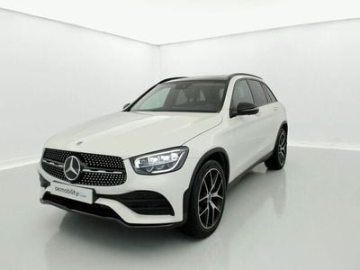 Usado Mercedes GLC220 AMG line 245 CV (180 kW) 2022 Blanco diamante