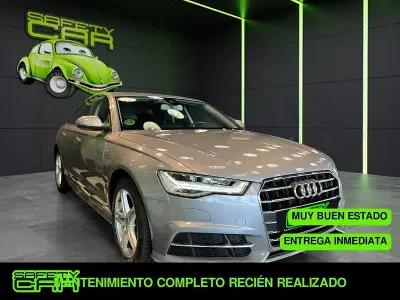 Usado Audi A6 S-Line 190 CV (139 kW) 2018 Gris / plata Berlina