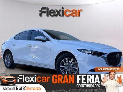 Usado Mazda 3 Prime-Line 140 CV (102 kW) 2025 Blanco Berlina