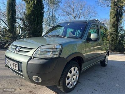 Usado Peugeot Partner 89 CV (65 kW) 2006 Verde Monovolumen