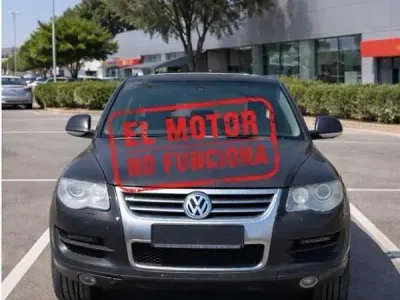 Usado VW Touareg 224 CV (164 kW) 2007 Negro SUV