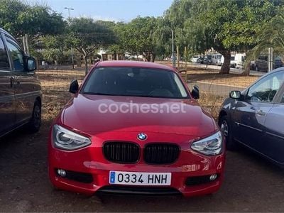 Rojo Usado 2012 BMW 116 Efficient Dynamics Utilitario | 8700 € (Precio justo)