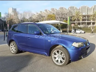 Usado BMW X3 Comfort Edition 150 CV (110 kW) 2007 Azul SUV