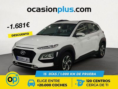 Blanco Usado 2021 Hyundai Kona SUV | 18.500 € (Precio justo)