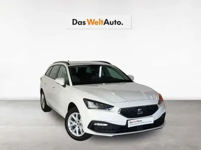 Usado Seat Leon ST Style 116 CV (85 kW) 2025 Blanco Familiar