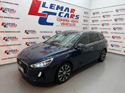 Begagnad Hyundai i30 Style 136 HK (100 kW) 2018 Blå Kombi