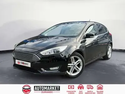 Usado Ford Focus Titanium 125 CV (91 kW) 2016 Negro Familiar
