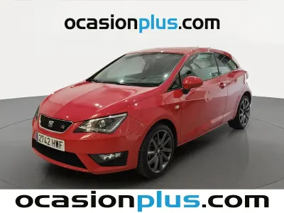 Usado Seat Ibiza FR 105 CV (77 kW) 2014 Rojo Berlina