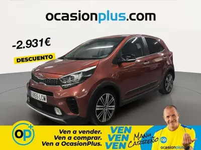 Usado Kia Picanto X-Line 101 CV (74 kW) 2019 Naranja Utilitario