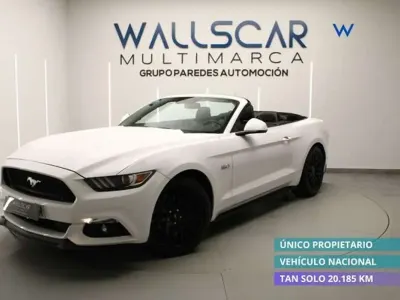 Usado Ford Mustang GT 417 CV (306 kW) 2017 Blanco Descapotable