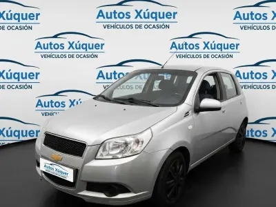 Usado Chevrolet Aveo LT 84 CV (61 kW) 2010 Gris Utilitario