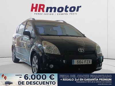 Negro Usado 2008 Toyota Corolla Monovolumen | 6290 €