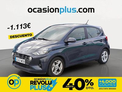 Usado Hyundai i10 67 CV (49 kW) 2022 Gris Utilitario