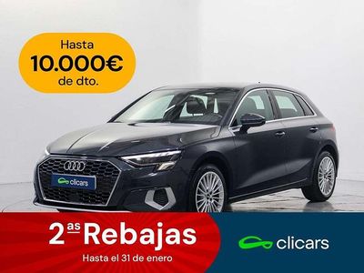 Gris Usado 2023 Audi A3 Sportback Advanced Utilitario | 21.390 € (Precio justo)