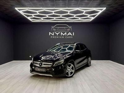 Usado Mercedes GLA220 AMG line 170 CV (125 kW) 2015 Negro SUV