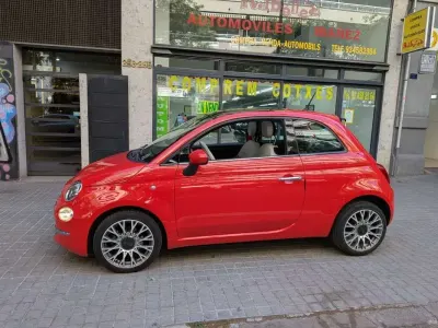 Usado Fiat 500 Lounge 69 CV (50 kW) 2018 Rojo Utilitario