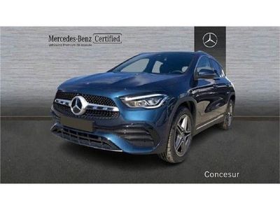 Usado Mercedes GLA250 AMG line 218 CV (160 kW) 2021 Azul denim SUV