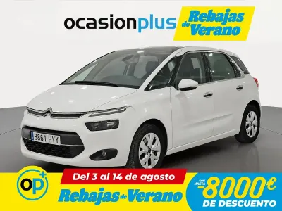 Usado Citroën C4 Intensive 115 CV (84 kW) 2014 Blanco Monovolumen
