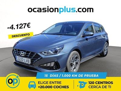 Usado Hyundai i30 116 CV (85 kW) 2021 Azul Berlina