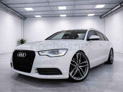 Usado Audi A6 S-Line 204 CV (150 kW) 2012 Blanco Familiar