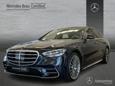 Usado Mercedes S400 330 CV (242 kW) 2023 Azul Berlina
