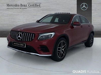 Usado Mercedes GLC250 211 CV (155 kW) 2018 Rojo jacinto