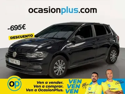 Usado VW Polo Edition 75 CV (55 kW) 2018 Negro Utilitario