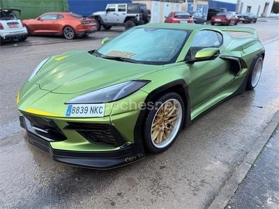 Usado Chevrolet Corvette Stingray 450 CV (330 kW) 2014 Verde Descapotable