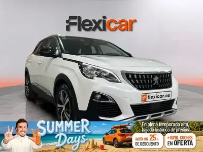 Usado Peugeot 3008 Allure 130 CV (95 kW) 2018 Blanco SUV