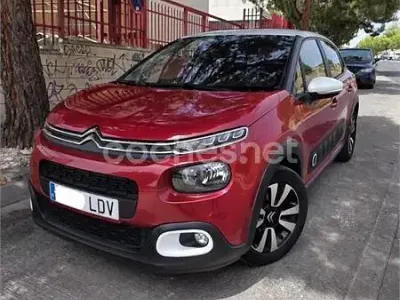 Usado Citroën C3 Feel 82 CV (60 kW) 2020 Rojo Utilitario