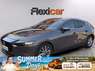 Usado Mazda 3 116 CV (85 kW) 2019 Negro Utilitario