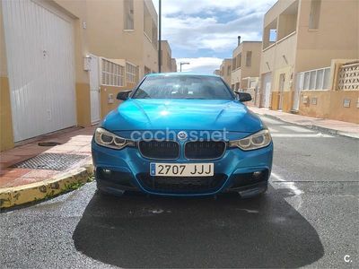 Usado BMW 320 Sport Line 184 CV (135 kW) 2013 Azul Berlina