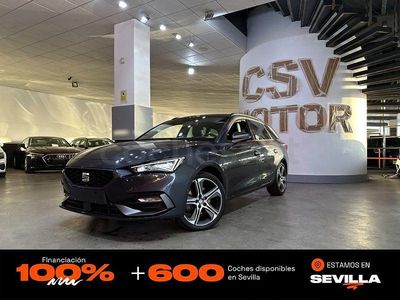 Usado Seat Leon FR 204 CV (150 kW) 2021 Gris / plata Familiar