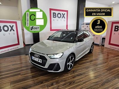 Usado Audi A1 Sportback Black Edition 95 CV (69 kW) 2023 Gris / plata Utilitario