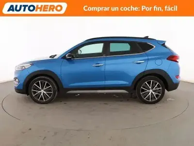 Usado Hyundai Tucson GO! 136 CV (100 kW) 2018 Azul SUV