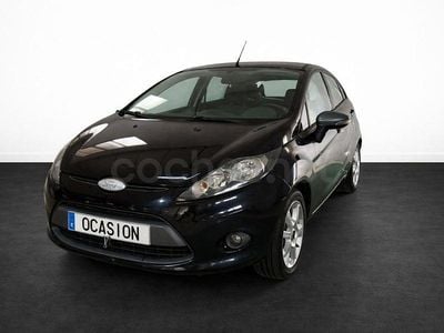 Usado Ford Fiesta Trend 68 CV (50 kW) 2010 Negro Utilitario