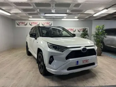 Brugt Toyota RAV4 Hybrid Luxury 218 HK (160 kW) 2020 Hvid SUV