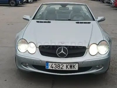 Usado Mercedes SL350 245 CV (180 kW) 2004 Gris / plata Descapotable