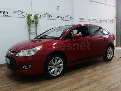 Usado Citroën C4 Exclusive 110 CV (80 kW) 2009 Granate Berlina