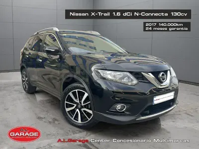 Usado Nissan X-Trail N-Connecta 130 CV (95 kW) 2017 Negro SUV