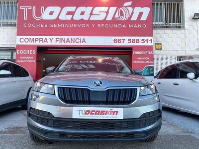 Usado Skoda Karoq Ambition 150 CV (110 kW) 2021 Gris / plata SUV