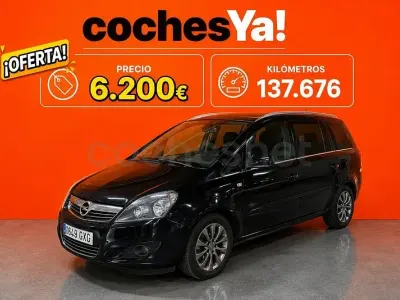 Usado Opel Zafira 110 HP (80 kW) 2010 Preto Monovolume