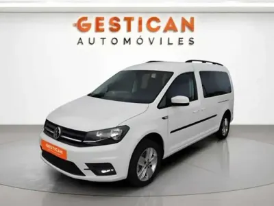 Usado VW Caddy Trendline 86 CV (63 kW) 2018 Blanco Monovolumen