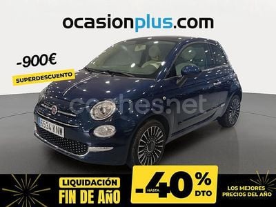 Azul Usado 2018 Fiat 500 Lounge Berlina | 9900 € (Precio justo)