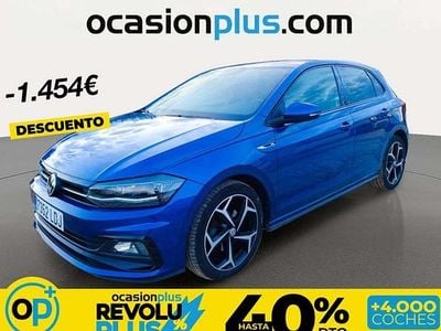Usado VW Polo Sportline 116 CV (85 kW) 2019 Azul Utilitario