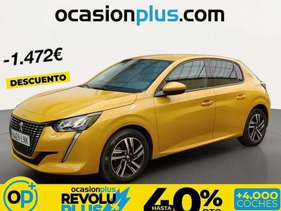 Usado Peugeot 208 Allure 131 CV (96 kW) 2021 Amarillo Utilitario