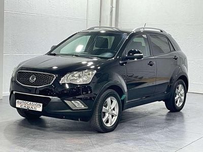 Usado Ssangyong (KGM) Korando Premium Plus 150 CV (110 kW) 2013 Negro SUV