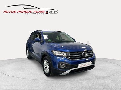 Usado VW T-Cross Advance 110 CV (80 kW) 2023 Azul SUV