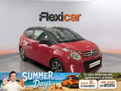 Usado Citroën C1 Feel 82 CV (60 kW) 2018 Rojo Utilitario