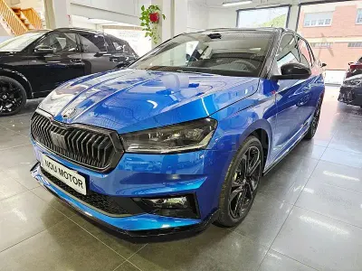 Nuevo Skoda Fabia 177 CV (130 kW) 2026 Azul Utilitario